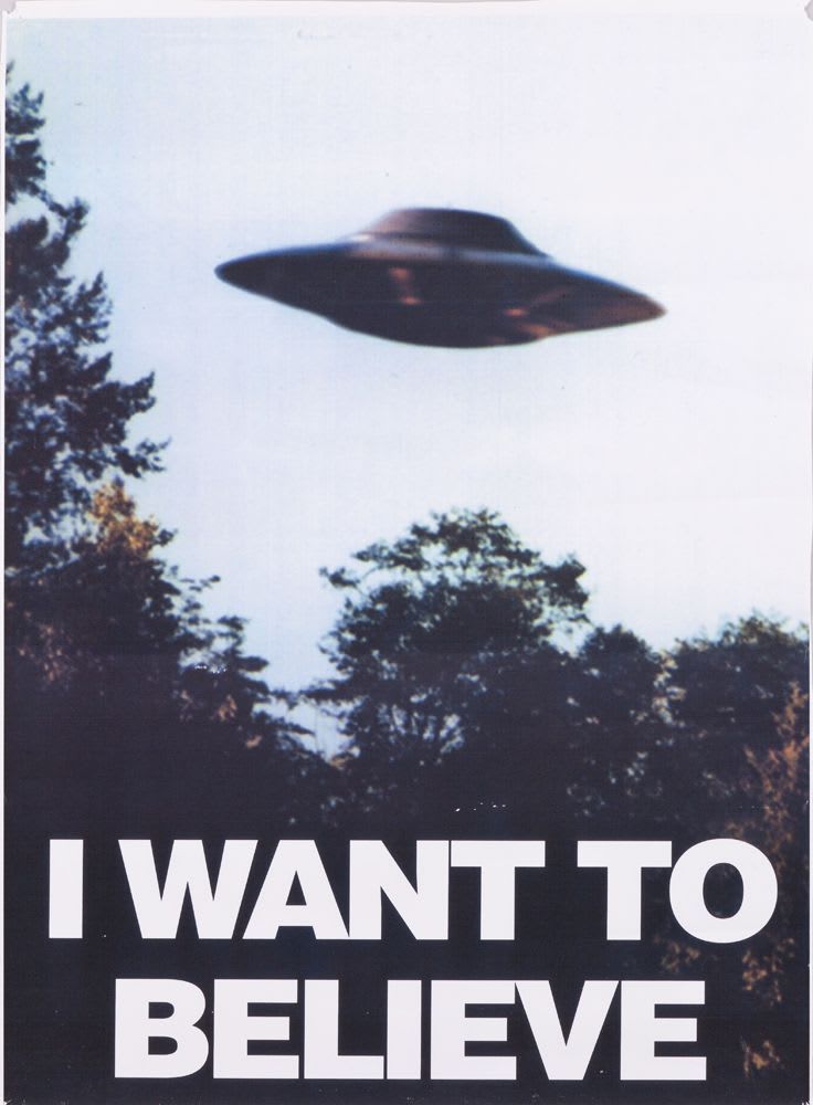 VR I couldn't find an X-Files Movie poster with this tagline on it, but trust me, this was super clever when I thought of it on the bus.